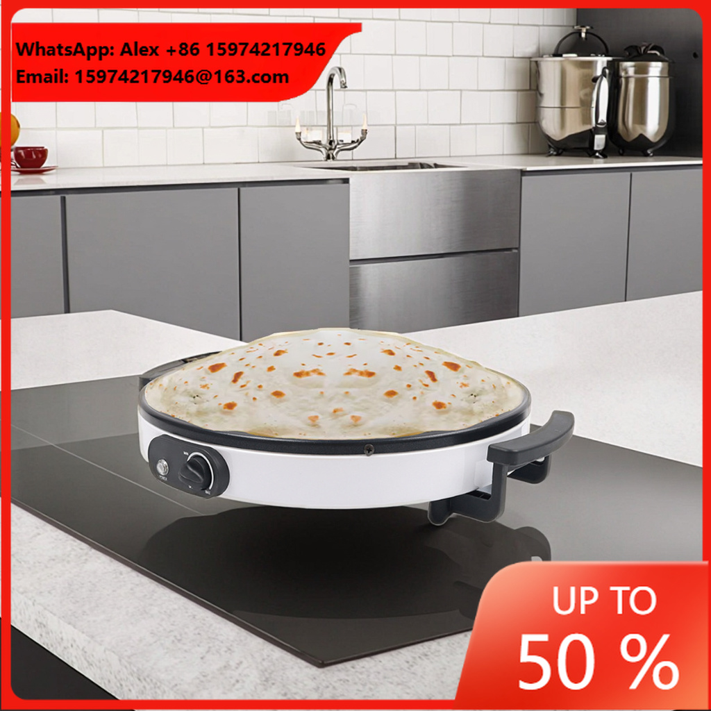 Crepe Maker Non Stick - Machine automatique à crêpes et chapatis