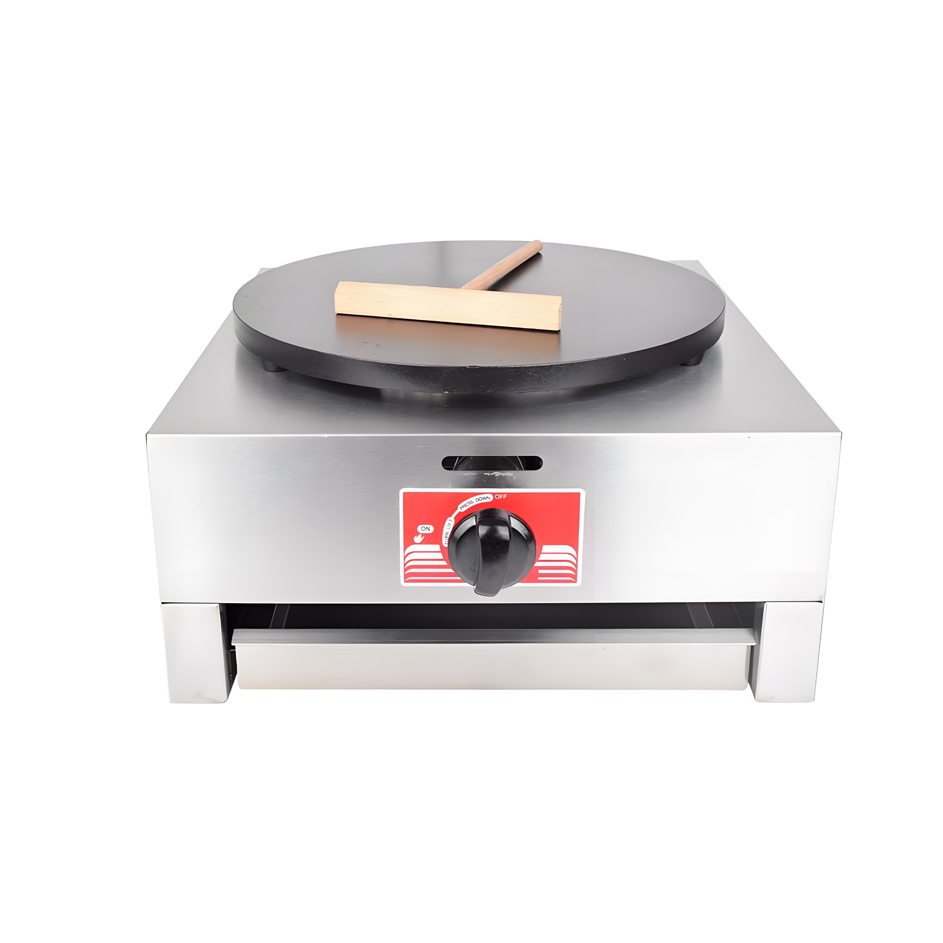 Crepe Maker Non Stick - Crêpière antiadhésive commerciale en acier inoxydable,