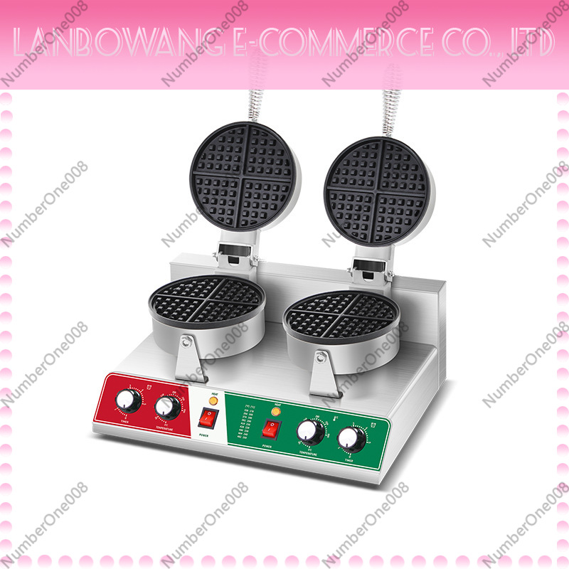 Crepe Maker Non Stick - Machine à gaufres rotative antiadhésive, crêpière