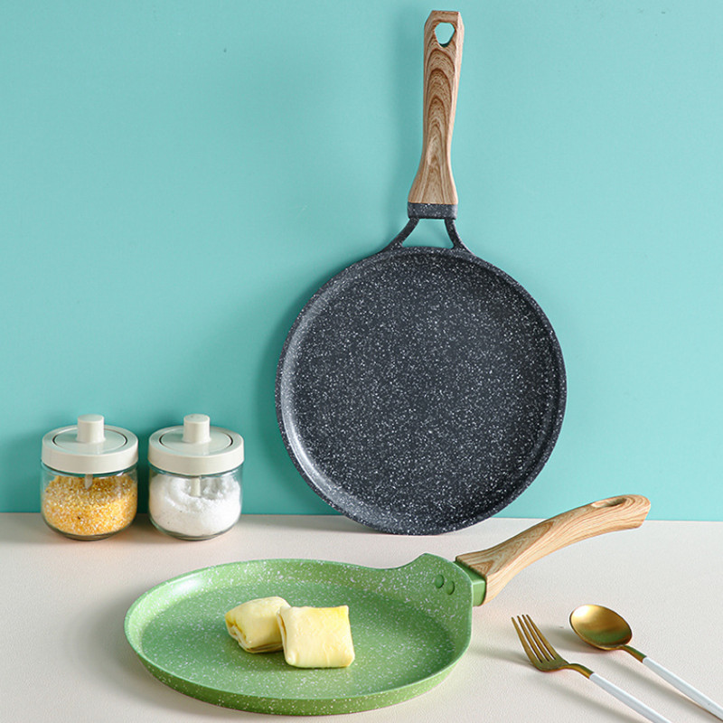 Crepe Maker Non Stick - Poêle à crêpes antiarina avec manche