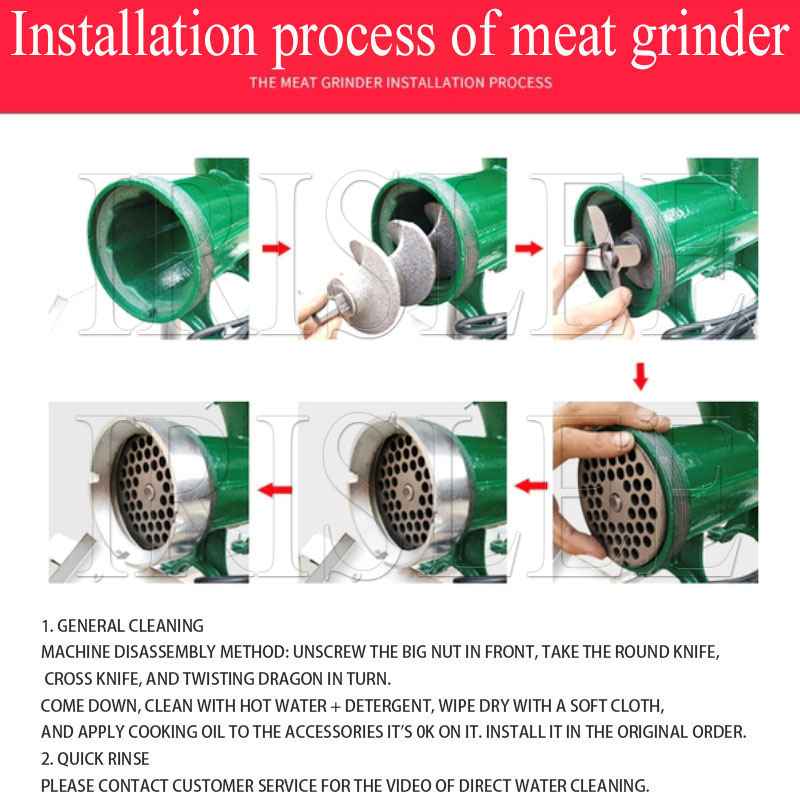 Broyeur électrique d'os de via - Meat Grinder Attachment avis et prix