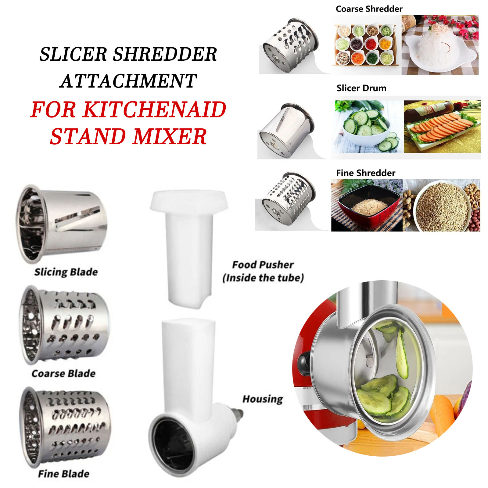 Accessoire trancheur et râpeur - Meat Grinder Attachment avis et prix