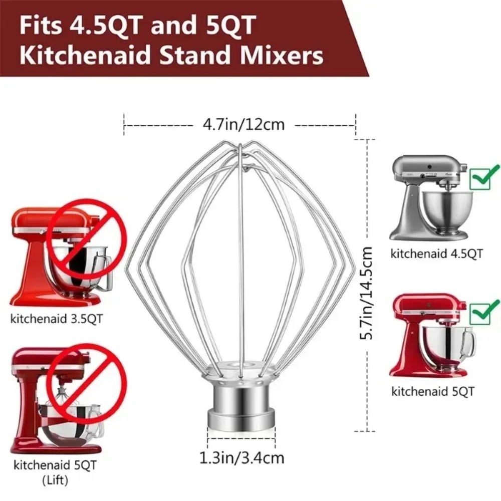 Fouet en acier à 6 fils pour a - Meat Grinder Attachment avis et prix
