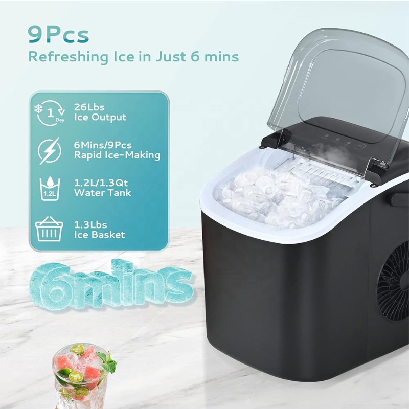 Machine à glaçons portable pou - Kitchen Appliances For Home avis et prix